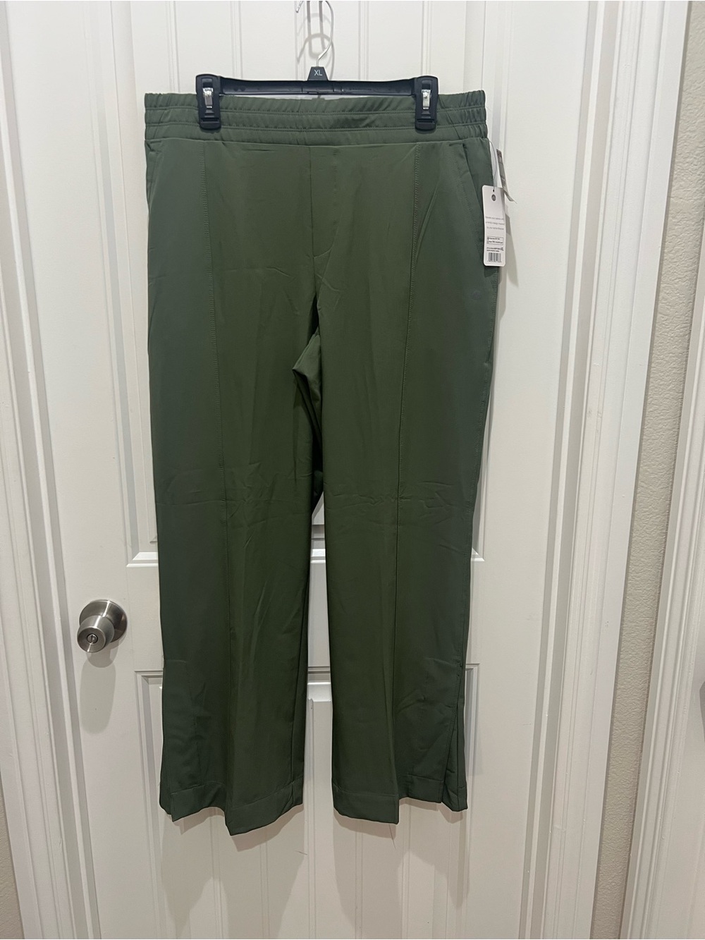 Apana Olive Green Women's Pull-On Pants